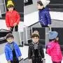 Baby Coat,Toddler Toddler Baby Boys Girls Winter Cartoon Windproof Coat Hooded Warm Outwear Jacket (Blue, 12-18 Months)