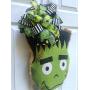 Frankies Girl Halloween Door Hanger