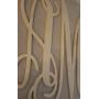 24" Wooden Vine Monogram Letters, Large Wood Monogram, Monogram Wall Art, Vine Monogram, Monogram Door Hanger