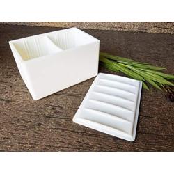 Capabunga CV3 Cheese Vault Food Storage Box, One Size, White