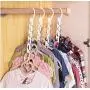 10pcs 3D Space Saving Hanger Magic Clothes Hanger with Hook Closet Organizer Home Tool