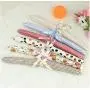 5pcs Random Color Baby Sponge Padded Clothes Hanger, Coat Suit Shirt Dress Clothes Hanger
