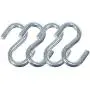 Paracord Planet - 4 Packs - S Shaped Hooks S Hanging Hooks S Metal Hanger - 3/8 Inch Thick, 3 Inches Long