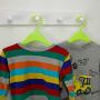 HANGERWORLD 25 Green 11.8inch Plastic Kids Coat Clothes Garment Baby Toddler Top Hangers