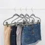 Velvet Hangers Clips 20 Pack, Grey Pants Hangers Velvet Clips, Strong Finger Flocked Clips Perfect for Thin Clothes Velvet Hangers Velvet Hangers Clips 20 Pack, Grey Pants Hangers Velvet Clips, Strong Finger Flocked Clips Perfect for Thin Clothes Velvet Hangers