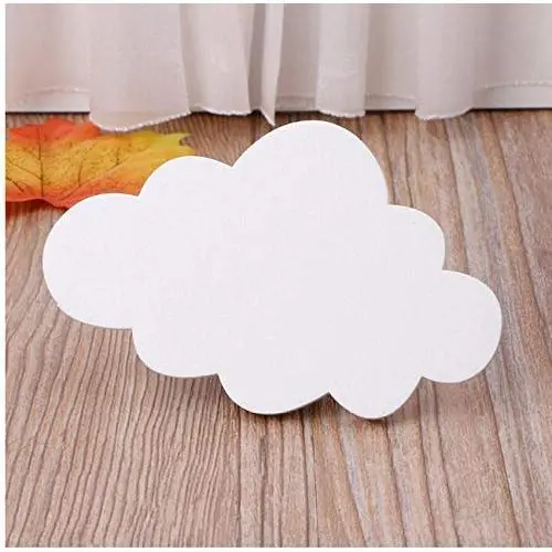 Cute Cloud Hooks Wooden Clothes Hanger Wall Decor Children Bedroom Pendant 10pcs Cute Cloud Hooks Wooden Clothes Hanger Wall Decor Children Bedroom Pendant 10pcs