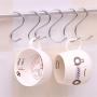 Demarkt Heavy Duty S Shaped Hooks Stainless Steel S Hooks Hanging Kitchen Pot Pan Hanger Clothes Storage Rack Polished Hooks,1PC
