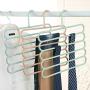 High-tech type Pants Hangers Holders Multifunction Trousers Hanger Storage Rack Clothes Hanger Non Slip,B2