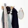 XJRHB Coat Rack - Wall Coat Hook Porch Coat Hook Hanger Clothes Hook (5 Hook / 6 Hook) (Size : 5 Hook Wood Color) XJRHB Coat Rack - Wall Coat Hook Porch Coat Hook Hanger Clothes Hook (5 Hook / 6 Hook) (Size : 5 Hook Wood Color)