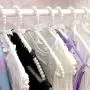 White Faux Pearl Bow Clothes Hangers Hook Rack for Adults 39cm