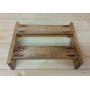 Rolling Pin Rack with Two Slots - Multiple Rolling Pin Rack - Rolling Pin Holder - Rolling Pin Storage - Rolling Pin Display Rack