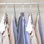 KIPB 6 Hole Shirts Clothes Hanger Holders Multifuction Save Space Non-Slip Clothing Organizer Practical Racks Hangers for Clothes
