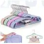 10pcs Random Color Adult Multifunctional Plastic Clothes Hangers Household Dress Storage Closet Organizer Hanging Dry Rack 10pcs Random Color Adult Multifunctional Plastic Clothes Hangers Household Dress Storage Closet Organizer Hanging Dry Rack