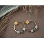 Dangle Ear Plug Copper Hoop Hangers Tunnels Weights Ethnic Gypsy Antique Handmade Ancient Indian Tibetan Zen Woodland Dangle Ear Plug Copper Hoop Hangers Tunnels Weights Ethnic Gypsy Antique Handmade Ancient Indian Tibetan Zen Woodland