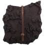 Indianshelf Handmade 1 Artistic Vintage Black Wooden Block Rail Hooks Hangers/Key Hooks for Modern Wall