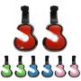 Gazechimp Fashion Plastic Vehicle Cars Violin Hook Hanger Hanging Women Bag Clothes - Blue, 9.55.22.7cm/3.742.051.06inch