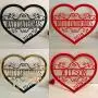 Personalized Valentine Wreath Door Hanger Sign Couples Names Wedding Gift Laser Cut Heart Love Decor Wall Hanging Monogrammed Signs Valentines Day Centerpiece Custom Family Name Established Year Personalized Valentine Wreath Door Hanger Sign Couples Names Wedding Gift Laser Cut Heart Love Decor Wall Hanging Monogrammed Signs Valentines Day Centerpiece Custom Family Name Established Year
