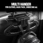 KMMOTORS Car Clothes Multi Hanger Jackets Suits Holder for Dividable Headrest (Batman Hanger)