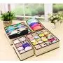 FANALA 4PCS Underwear Organizer Storage Boxes Drawer Divider for Bras Panties Socks Ties Space Saver Bags FANALA 4PCS Underwear Organizer Storage Boxes Drawer Divider for Bras Panties Socks Ties Space Saver Bags