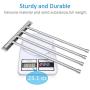 HOMEIDEAS Swing Out Towel Bar SUS304 Stainless Steel 4-Bar Folding Arm Swivel Hanger Bathroom Storage Organizer Wall Mount Towel Rack,Brushed Finish HOMEIDEAS Swing Out Towel Bar SUS304 Stainless Steel 4-Bar Folding Arm Swivel Hanger Bathroom Storage Organizer Wall Mount Towel Rack,Brushed Finish