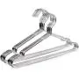 JUNING 20 Pack Stainless Steel Strong Metal Wire Hangers Clothes Hangers 16 Inch JUNING 20 Pack Stainless Steel Strong Metal Wire Hangers Clothes Hangers 16 Inch