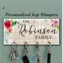 Personalized Decorative Floral key holder for wall Storage Hook key Organizer wall Great housewarming gifts Dog leash rack Christmas gifts for new homeowner Apartment warming gift Multi key hanger Personalized Decorative Floral key holder for wall Storage Hook key Organizer wall Great housewarming gifts Dog leash rack Christmas gifts for new homeowner Apartment warming gift Multi key hanger