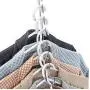 5pcs Half Toroidal Universal Metal Clothes Closet Hangers Clothing Organizer Hangers Clothing Organizer Clothes Hanger Rack 5pcs Half Toroidal Universal Metal Clothes Closet Hangers Clothing Organizer Hangers Clothing Organizer Clothes Hanger Rack