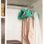 Velvet Hangers with Accessory Bar - For Shirts, Dresses, and Delicate Clothing - Non-Slip Velvety Smooth Texture - Slim Space Saving Design- sea foam green- 50 Pack - 17.5 x 0.2 x 9.5 Inches Velvet Hangers with Accessory Bar - For Shirts, Dresses, and Delicate Clothing - Non-Slip Velvety Smooth Texture - Slim Space Saving Design- sea foam green- 50 Pack - 17.5 x 0.2 x 9.5 Inches
