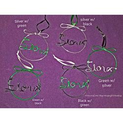 UND or SIOUX Christmas Ornament Hangers - UND Wall Hanger - Sioux Wall Hanger - Wire UND Sioux Fighting Hawks Hanger - Sports Ball - NDSU Sports