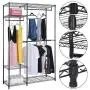 Home Closet Organizers 48"x18"x71" Closet Organizer Garment Rack Portable Clothes Hanger Shelf Home Closet Organizers 48"x18"x71" Closet Organizer Garment Rack Portable Clothes Hanger Shelf