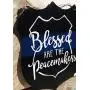 Blessed Are the Peacemakers Wooden Door Hanger Signs