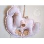 Hospital Door Hanger Decoration, Baby Girl Birth Wreath, 2-DAY FEDEX DELIVERY to USA, Canada, Europe & Others