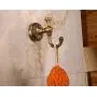 ROZIN Antique Brass Bath Towel Hook Wall Mounted Robe Clothes Hanger ROZIN Antique Brass Bath Towel Hook Wall Mounted Robe Clothes Hanger