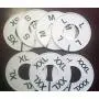 Closet Hanger Rack XS-XXXL Clothes Size Dividers Round Closet Hanger Rack XS-XXXL Clothes Size Dividers Round