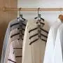 Pena Clothes Hangers Multi Layers Metal Clothes Rack Wardrobe Storage Rack Multifunctional Closet Hanger Anti-Slip Sponge Organizer for Shirt T-Shirt Jacket Coat Sweater Trousers Pena Clothes Hangers Multi Layers Metal Clothes Rack Wardrobe Storage Rack Multifunctional Closet Hanger Anti-Slip Sponge Organizer for Shirt T-Shirt Jacket Coat Sweater Trousers
