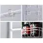 WEKA Multiuse Multilayer 5 Layers Refrigerator Side Shelf Iron Rack Storage Hanger Oganizer Tool