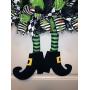 Halloween Door Hanger, Witch Door Hanger, Halloween Wreath, Front Door Decor,