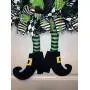 Halloween Door Hanger, Witch Door Hanger, Halloween Wreath, Front Door Decor,