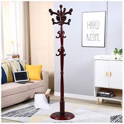 YMJ Floor Coat Racks, Vertical Easy Garment Racks Bedroom Tree Hat Hanger Office Hat Clothes Stand - Home Use Coat Racks