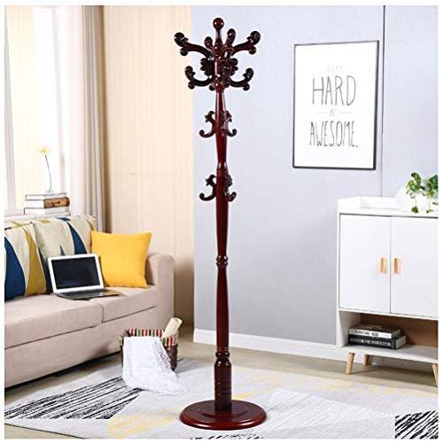 YMJ Floor Coat Racks, Vertical Easy Garment Racks Bedroom Tree Hat Hanger Office Hat Clothes Stand - Home Use Coat Racks