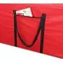 Primode Holiday Tree Storage Bag, Fits Up to 6 ft. Disassembled Tree, 20" Height X 15" Wide X 50" Long, Heavy Duty Xmas Storage Container, (Red)