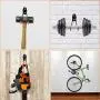 Steel Garage Storage Utility Double Hooks, Heavy Duty Ladder Wall Hooks for Organizing Power Tools, Rust Resistant Non-slip, for Ladders, Bulk items, Bikes, Ropes