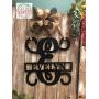Personalized Last Name Sign Weatherproof 24 inch ACM Metal Monogram Letter Wall Decor Family Established Signs Custom Door Hanger Monogram Outdoor Patio Sign Wedding Gift Anniversary QUICK SHIPPING