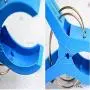 Rely2016 Beach Towel Quilt Clip Plastic Clothespins Laundry Clothes Quilt Clips Clothes Hanger Clamp Set of 4