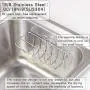 YQh 2-in-1 Sponge Holder Dishcloth Holder Kitchen Sink Caddy Dishcloth Hanger Rack Sink Organizer for Sponge and Swedish Dishcloth, 18/8 Stainless Steel, Strong Adhesive No Fall YQh 2-in-1 Sponge Holder Dishcloth Holder Kitchen Sink Caddy Dishcloth Hanger Rack Sink Organizer for Sponge and Swedish Dishcloth, 18/8 Stainless Steel, Strong Adhesive No Fall