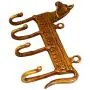 Purpledip Brass Wall Hook Horse Affair: Vintage Design Coat Clothes Hanger (11733) Purpledip Brass Wall Hook Horse Affair: Vintage Design Coat Clothes Hanger (11733)