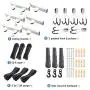 Barbella 3-Set Bike Lift Hoist for Garage Storage, Kayaking Pulley Rack Heavy Duty Ceiling Mounted Hoist Storage Garage Hanger Barbella 3-Set Bike Lift Hoist for Garage Storage, Kayaking Pulley Rack Heavy Duty Ceiling Mounted Hoist Storage Garage Hanger