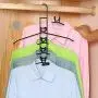 YOUDirect Clothes Hangers - Multilayer Detachable Non-slip Clothes Rack for Adult Metal Rust-free Wardrobe Storage Rack Space-saving (Adult-Black.) YOUDirect Clothes Hangers - Multilayer Detachable Non-slip Clothes Rack for Adult Metal Rust-free Wardrobe Storage Rack Space-saving (Adult-Black.)