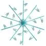 HANGERWORLD 20 Peg Blue Plastic Hanging Laundry Socks Lingerie Clothes Portable Indoor Outdoor Airer Dryer HANGERWORLD 20 Peg Blue Plastic Hanging Laundry Socks Lingerie Clothes Portable Indoor Outdoor Airer Dryer