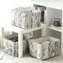 Foldable Fabric Storage Bin - Loving You Rectangular Medium 15.7x 11.8x 8.3, 2 Pieces, Cloest Storage Basket with Rope Cotton Handle, Natural Wood Grain for Home, Nursery, Office, Heavy-Duty Foldable Fabric Storage Bin - Loving You Rectangular Medium 15.7x 11.8x 8.3, 2 Pieces, Cloest Storage Basket with Rope Cotton Handle, Natural Wood Grain for Home, Nursery, Office, Heavy-Duty